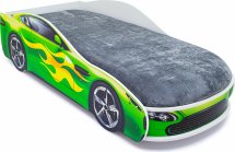 Кровать-машина Бондмобиль, зеленый