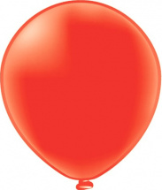 Воздушный шарик 12"/30см Пастель Красный 1 шт