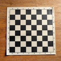 Шахматная доска виниловая мягкая 30х30 см