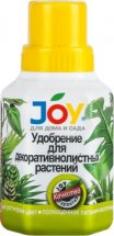 Удобрение для декоративнолистных растений JOY 0,25 л