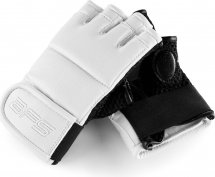 Перчатки для каратэ и единоборств BFS детские S экокожа, белый