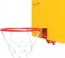 Кольцо баскетбольное №5 ROKIDS со щитом и крепежом на дугу