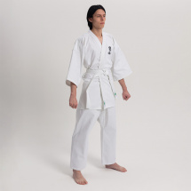 Кимоно для кудо Leomik Training белое, размер 46, рост 165 см