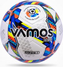 Мяч футбольный VAMOS ETESIO № 1 облегченный, бело-сине-красный