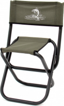 Комплект стул складной MAX КЕДР малый, сталь, цвет хаки, 2 шт
