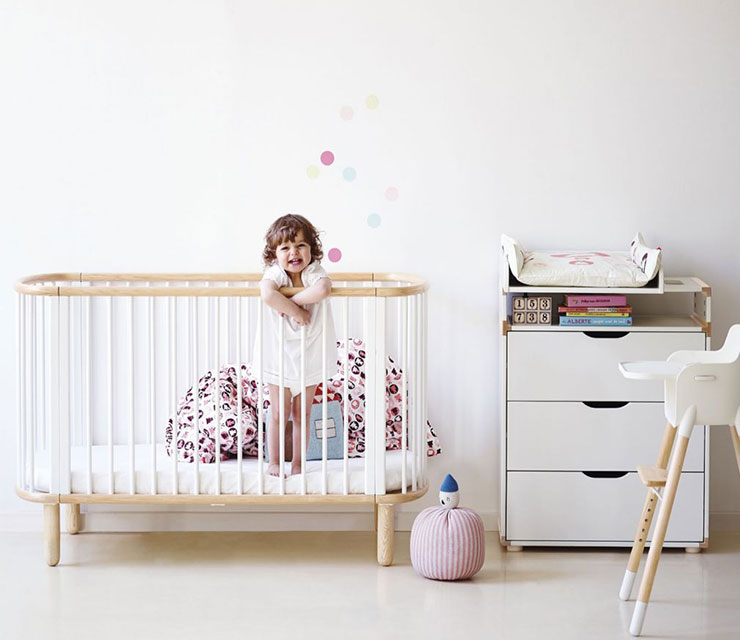 Как выбрать кроватку и пеленальный комод в детскую комнату?
