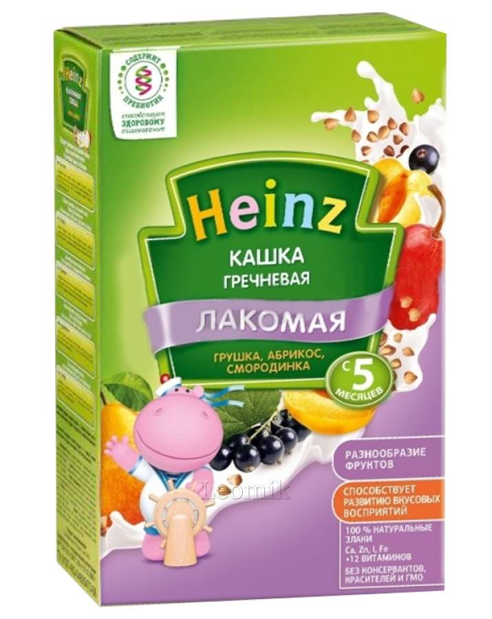 Каша молочная heinz гречневая с 4 мес 250 г